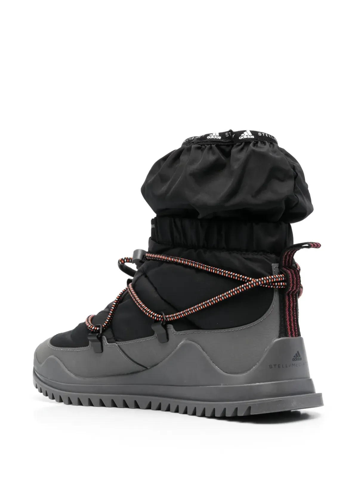 adidas by Stella McCartney ロゴプリント ドローコード ブーツ - 画像3