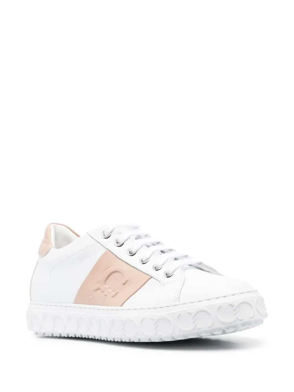 Casadei パネルデザインスニーカー - White - 画像2