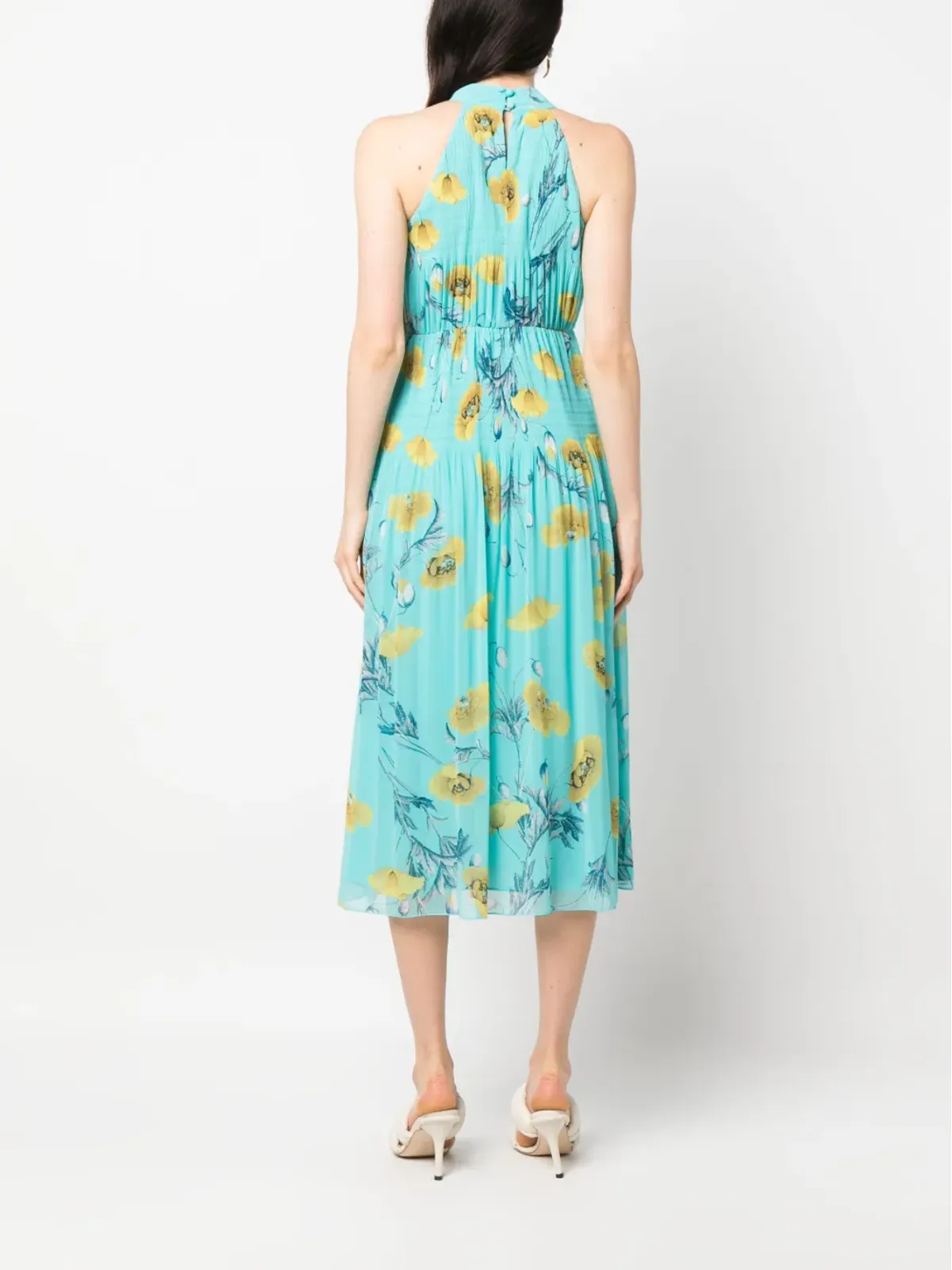 DVF Diane von Furstenberg ルパン ノースリーブドレス - 画像4