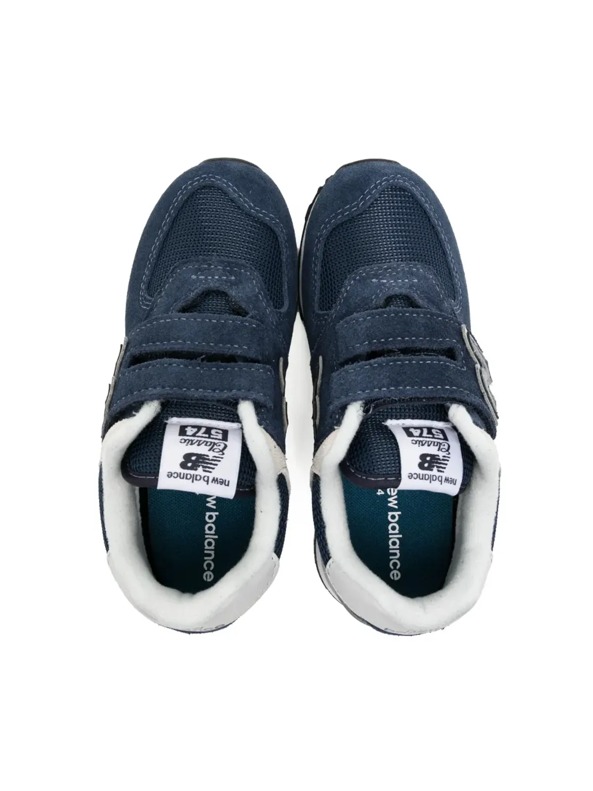 New Balance Kids ロゴパッチスニーカー - 画像3