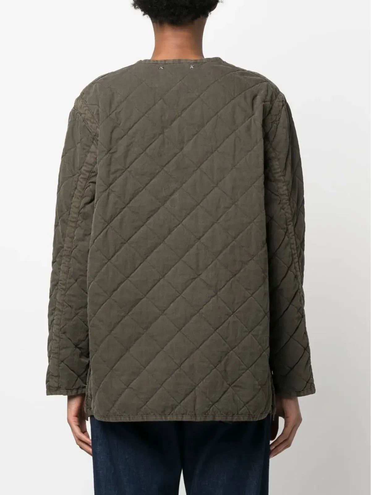 Golden Goose キルテッドジップアップジャケット - 画像4