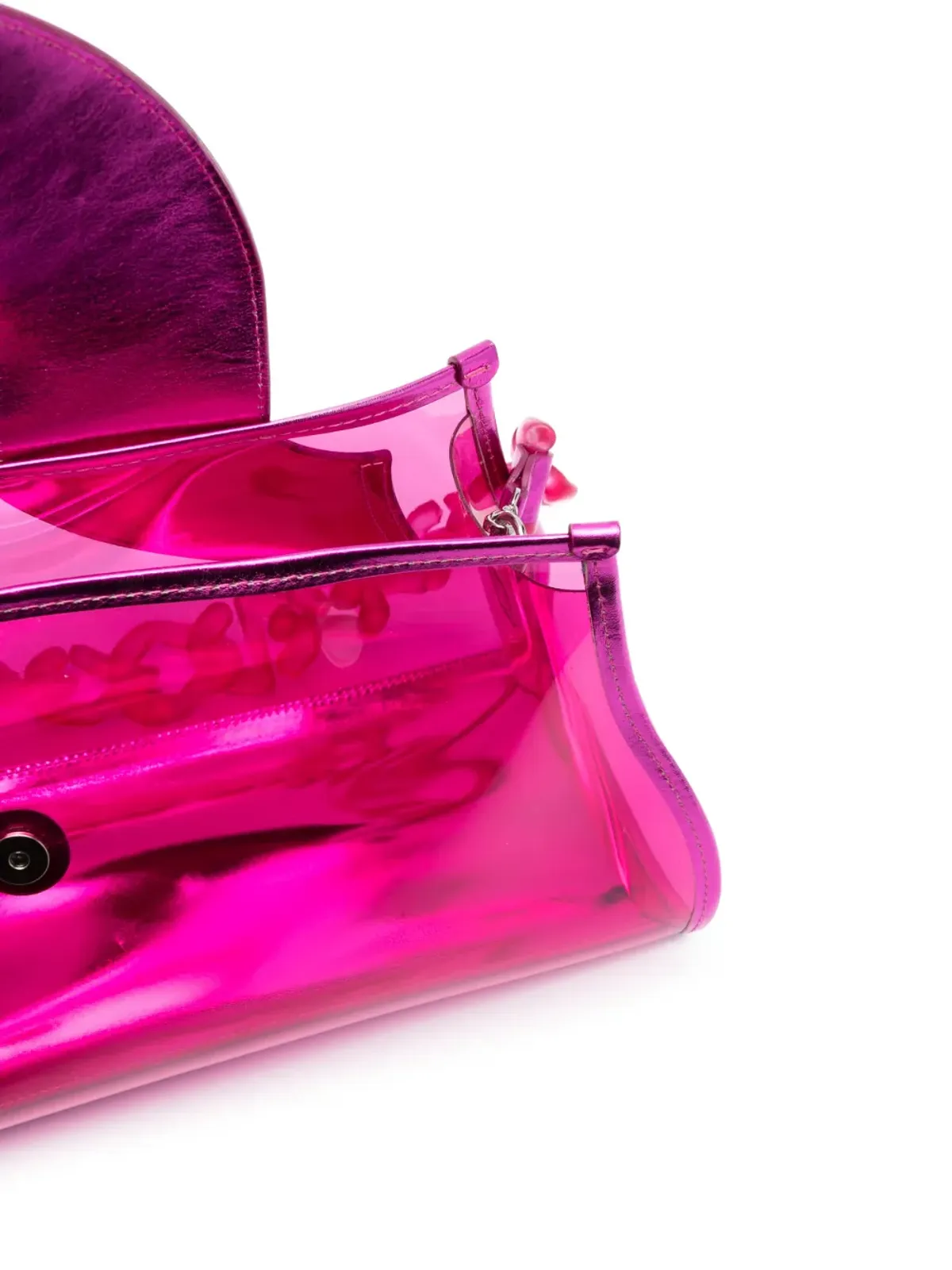 GCDS medium Comma tote bag - Pink - 画像5