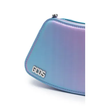 GCDS Comma ホログラフィック ショルダーバッグ - Blue - サムネイル4