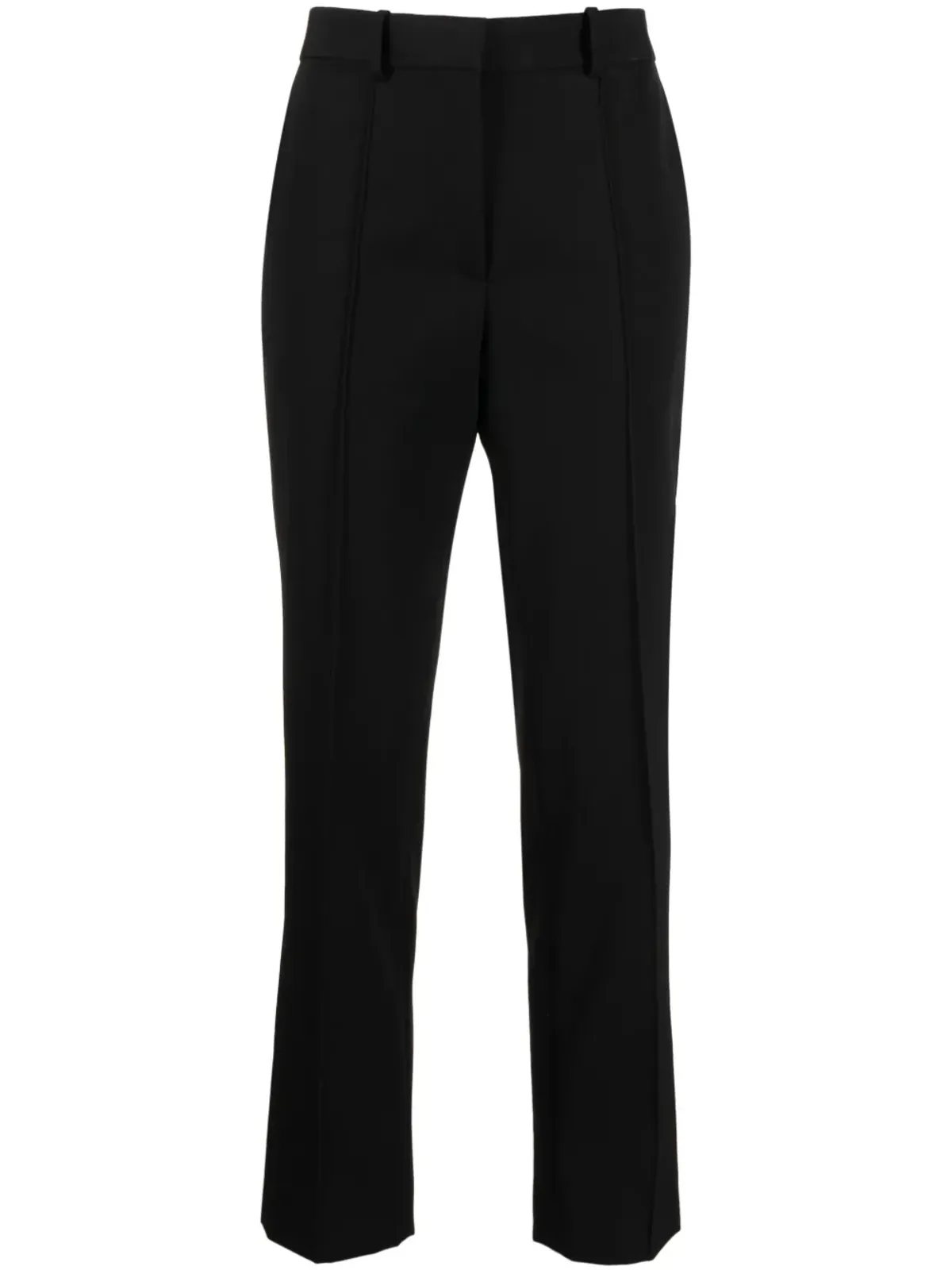 Lanvin ハイライズ・ストレートレッグパンツ ブラック - 画像1