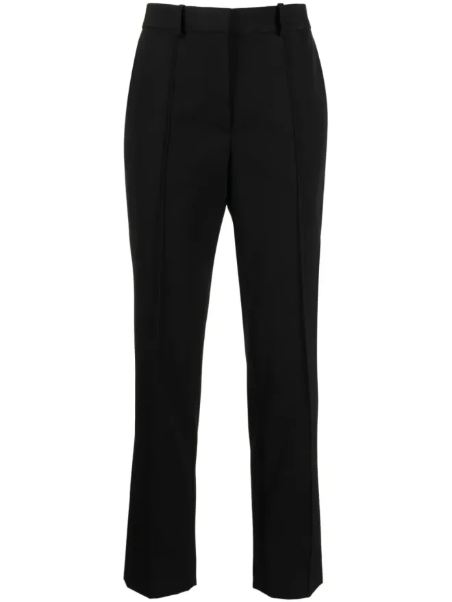 Lanvin Lanvin ハイライズ・ストレートレッグパンツ ブラックの商品画像