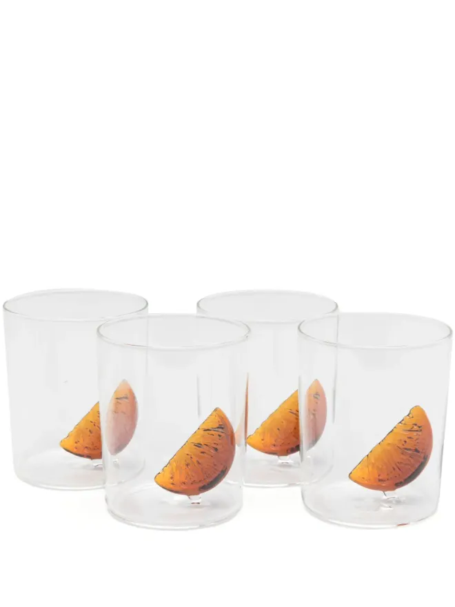 Maison Balzac Maison Balzac スライスディテールグラス（4点セット） - Neutralsの商品画像