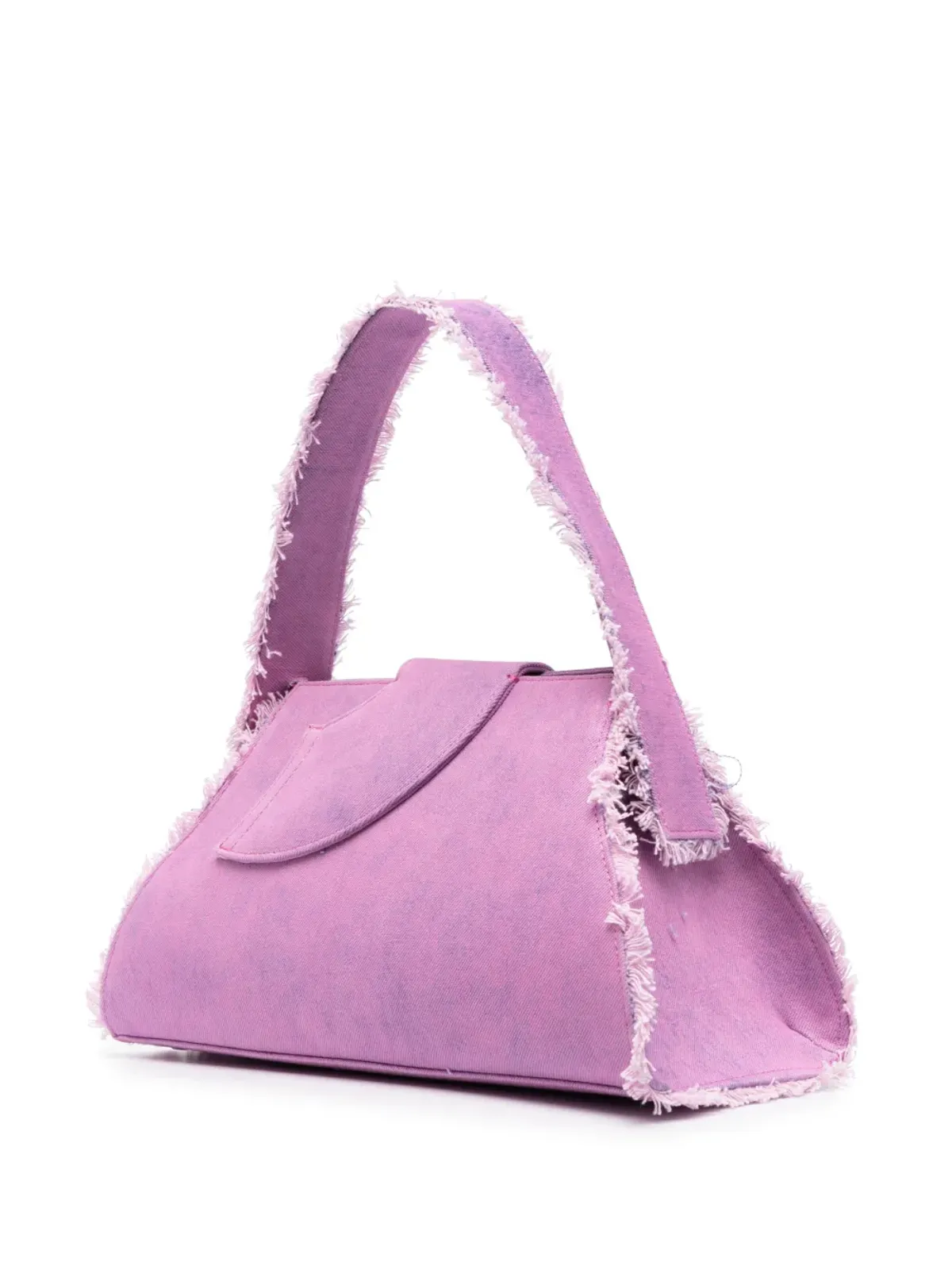 GCDS Comma denim tote bag - Pink - 画像3