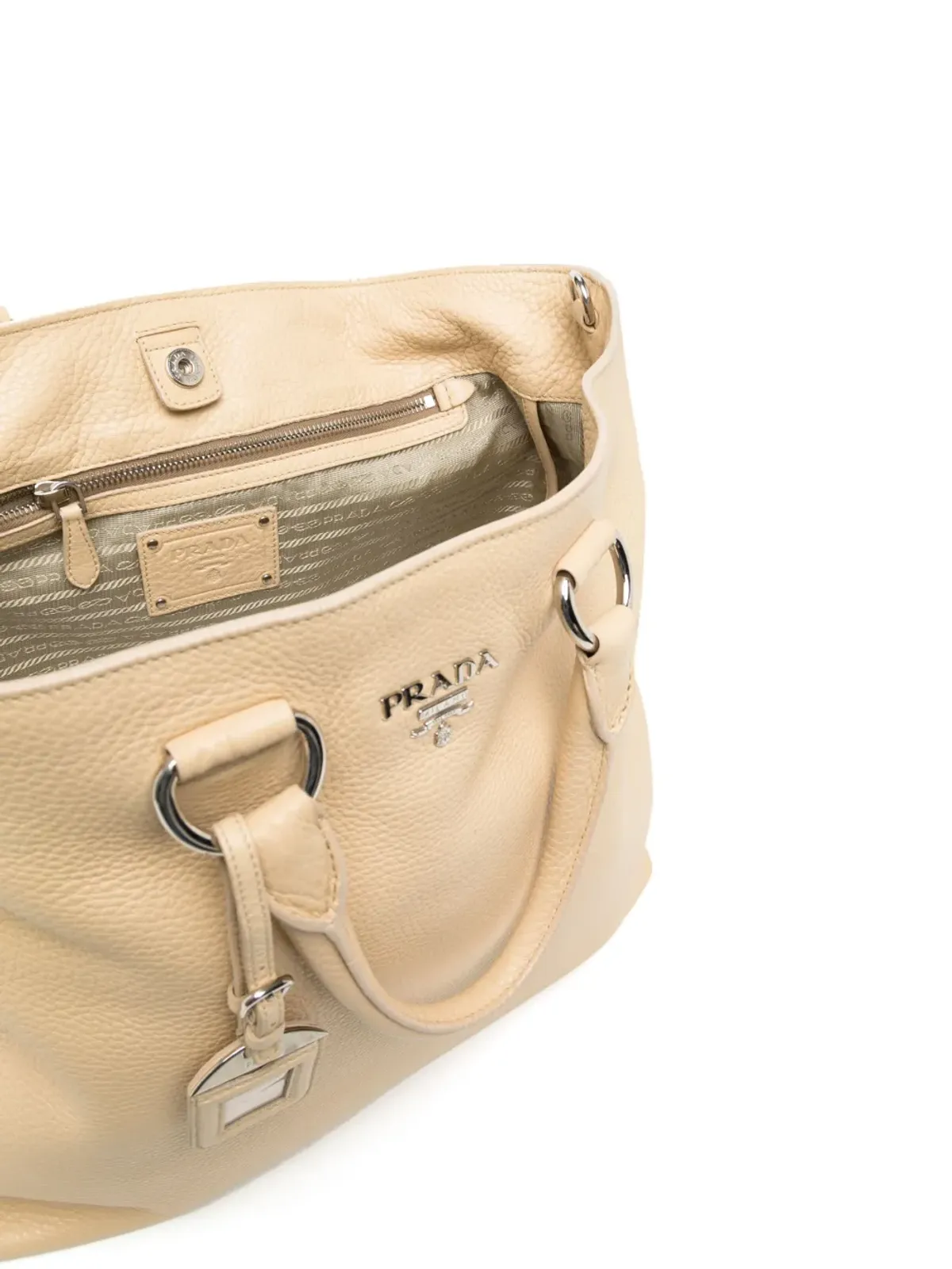 Prada Pre-Owned ロゴ入りツーウェイバッグ - Yellow - 画像5