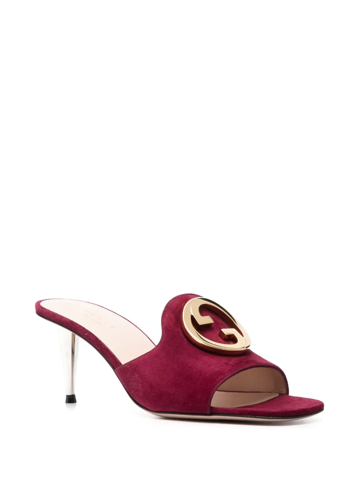 Gucci ブロンディ インターロッキングG サンダル - パープル - 画像2