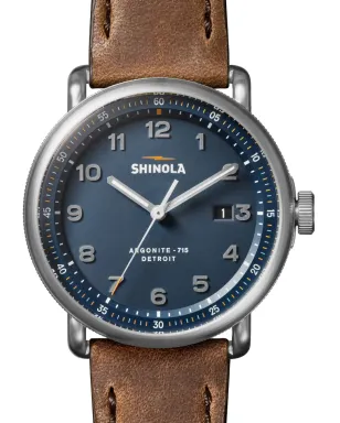 Shinola Canfield モデル C56 3HD ブルー - サムネイル2