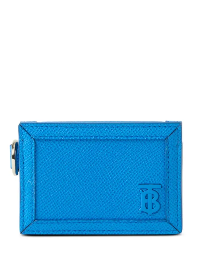 Burberry Burberry グレインレザー TBカードケース ランヤード - ブルーの商品画像