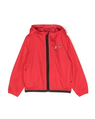 Comme Des Garçons Play Kids ロゴパッチ フード付きジャケット - サムネイル1