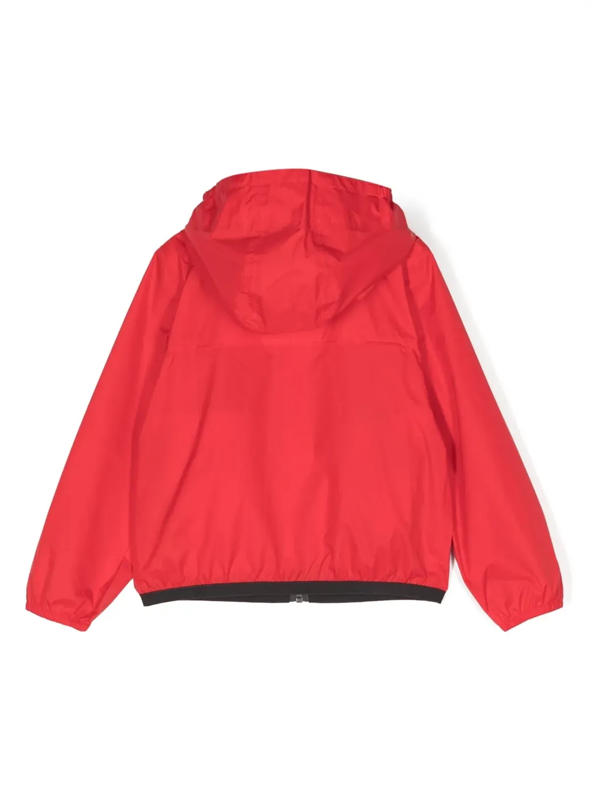 Comme Des Garçons Play Kids ロゴパッチ フード付きジャケット - 画像2