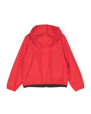 Comme Des Garçons Play Kids ロゴパッチ フード付きジャケット - サムネイル2