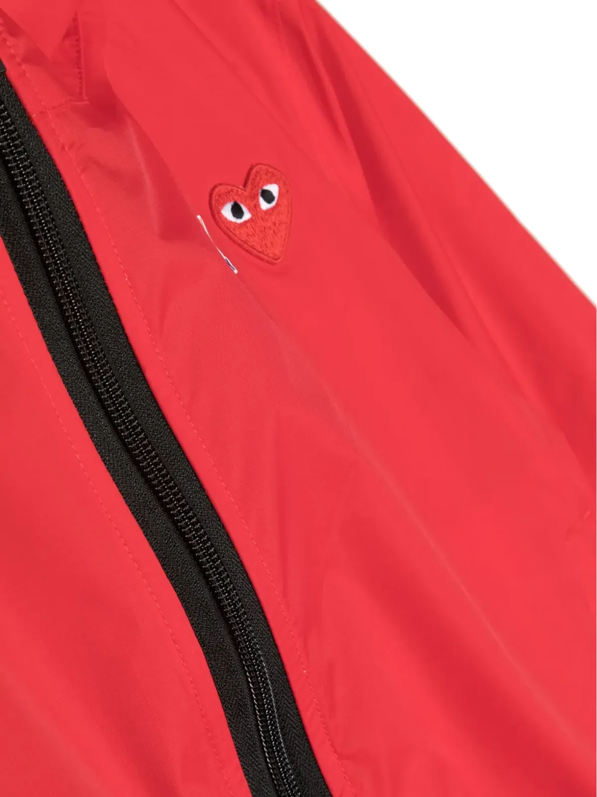Comme Des Garçons Play Kids ロゴパッチ フード付きジャケット - 画像3