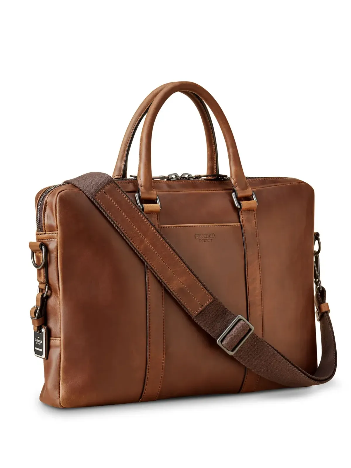 Shinola Navigator GM コンピューターブリーフケース - 画像3