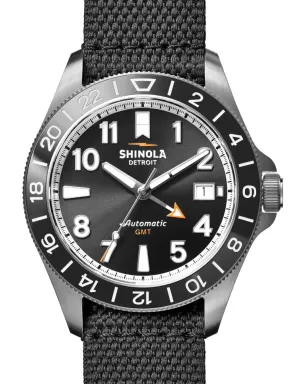 Shinola モンスター GMT 40mm ブラック - サムネイル3