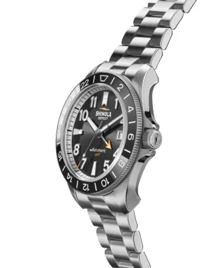 Shinola モンスター GMT 40mm ブラック - サムネイル4