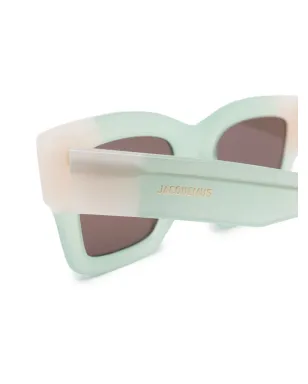 Jacquemus Les Lunettes Baci スクエアフレーム サングラス - サムネイル3