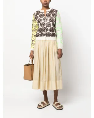 Tory Burch 花柄モチーフジップアップカーディガン - サムネイル2