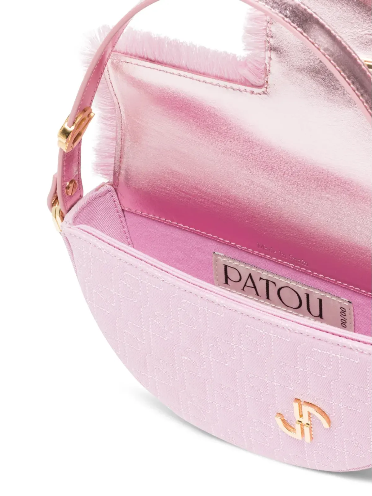 Patou x Sita Le Petit Patou ショルダーバッグ - ピンク - 画像5