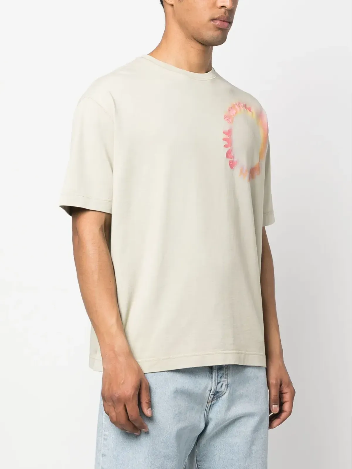Paul Smith ロゴ刺繍コットンTシャツ - 画像3