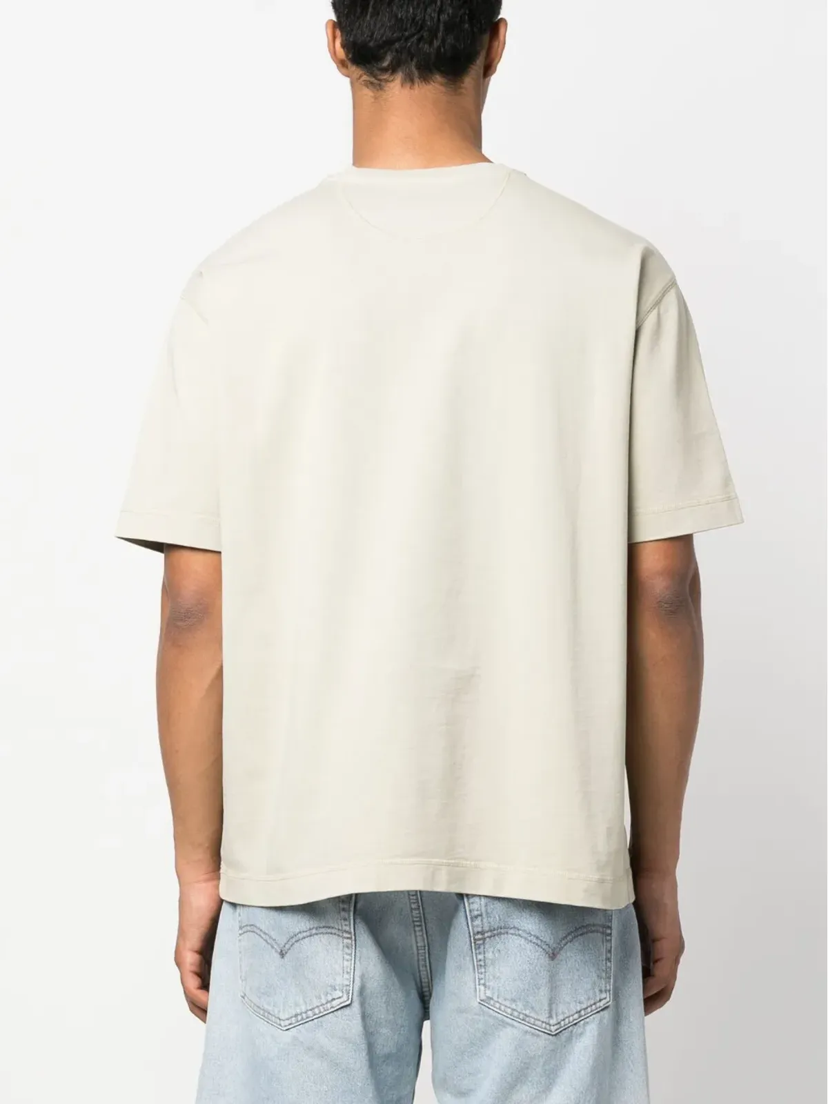 Paul Smith ロゴ刺繍コットンTシャツ - 画像4