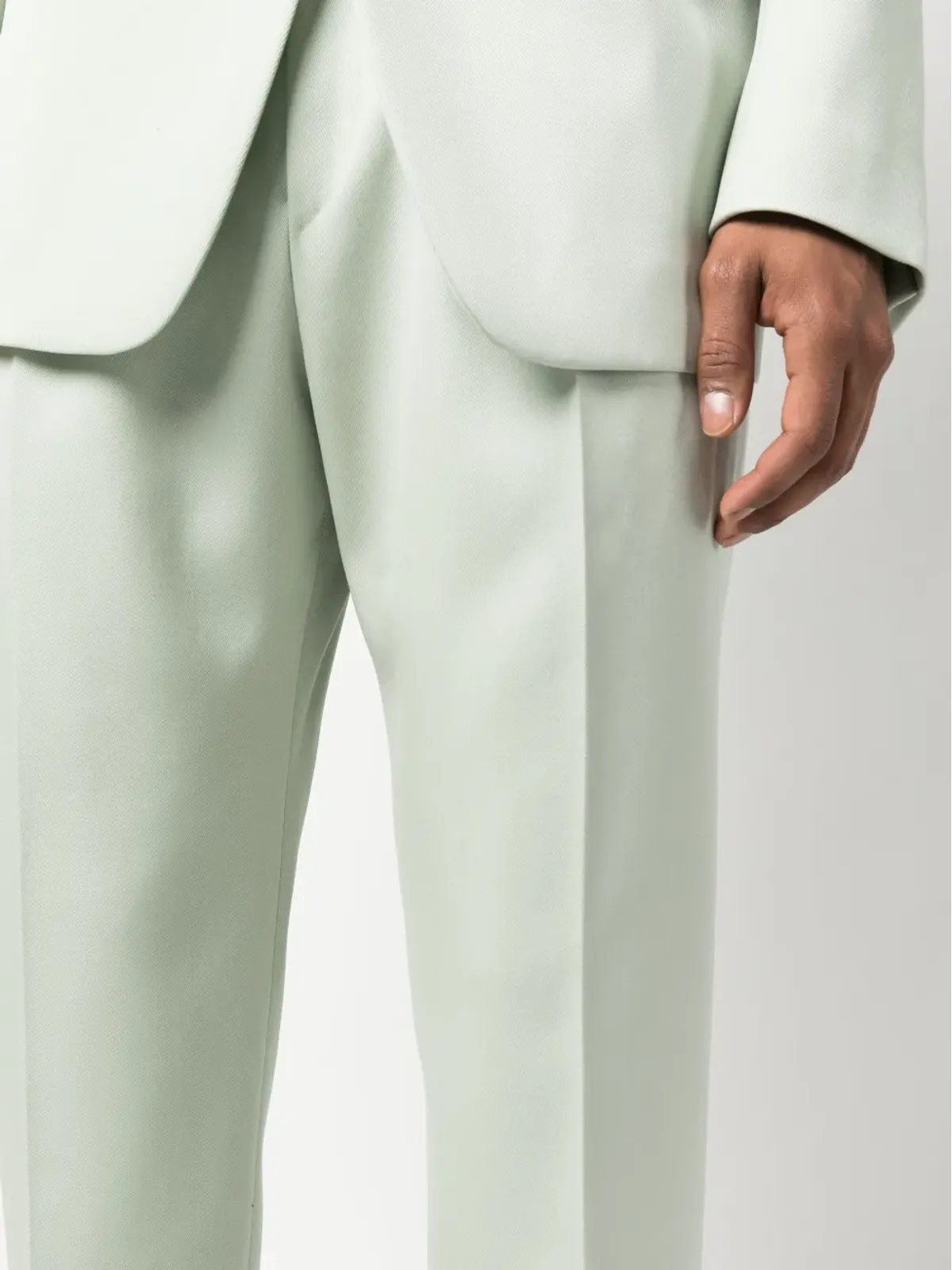 Lanvin プレスドクリース テーラードパンツ - 画像5