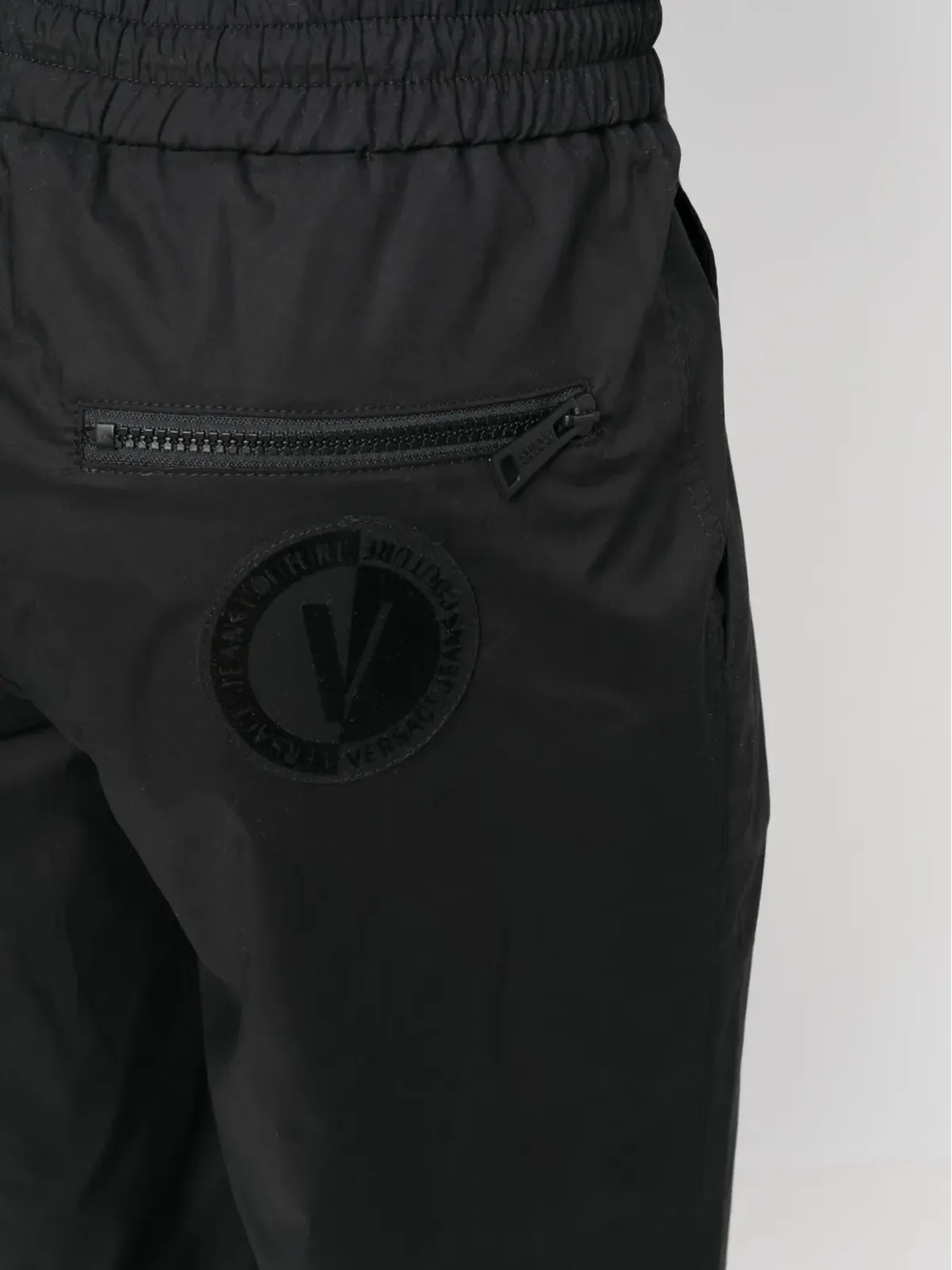 Versace Jeans Couture ロゴパッチパンツ - Black - 画像5