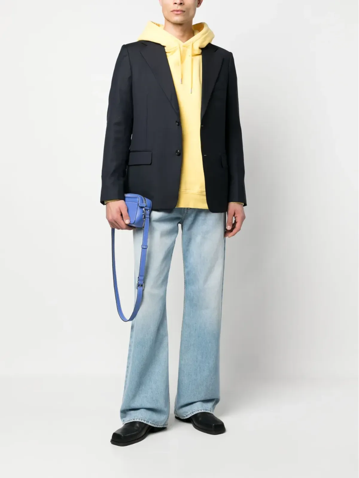 Lanvin シングルブレストボタンファスニングブレザー - 画像2