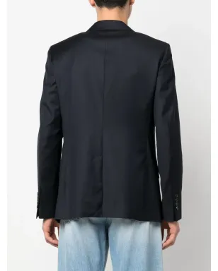 Lanvin シングルブレストボタンファスニングブレザー - サムネイル4