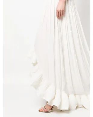 Lanvin ノースリーブ ラッフルヘム ドレス - サムネイル5