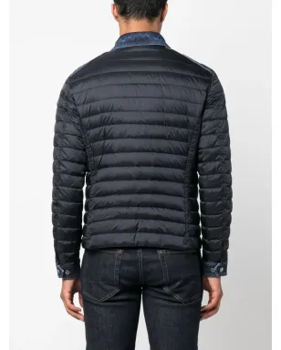Moorer Crespi パデッドシャツジャケット ブルー - サムネイル4