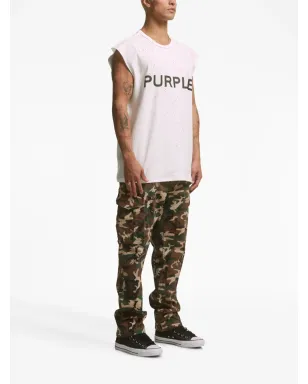 Purple Brand カーゴ迷彩パンツ - サムネイル3