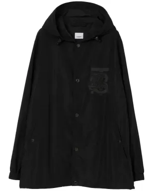 Burberry チェストロゴプリント フード付きジャケット - サムネイル1
