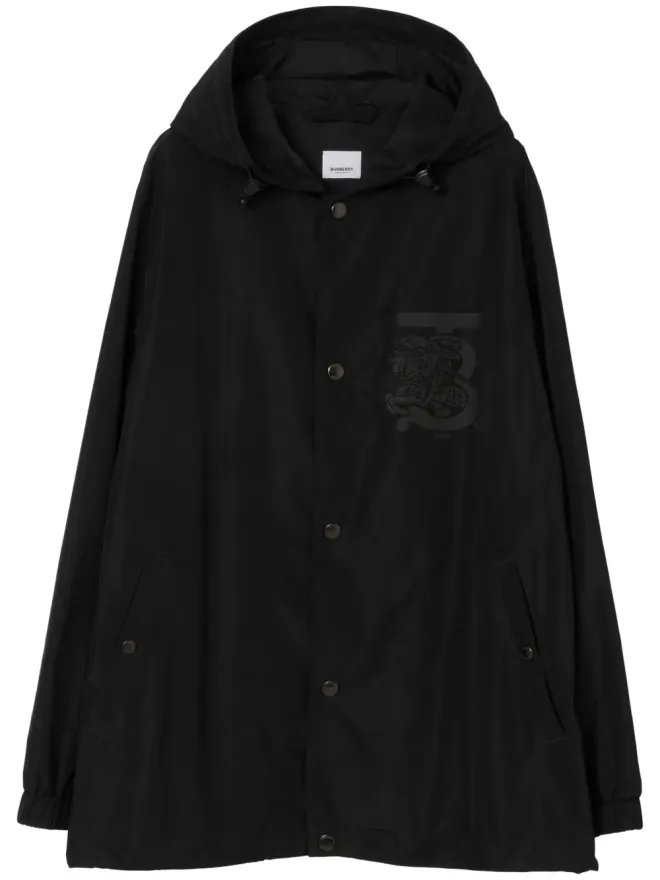 Burberry Burberry チェストロゴプリント フード付きジャケットの商品画像