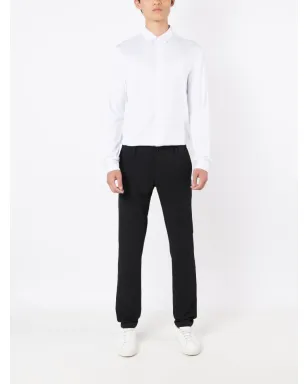Armani Exchange ミッドライズ テーパードパンツ - ブラック - サムネイル2