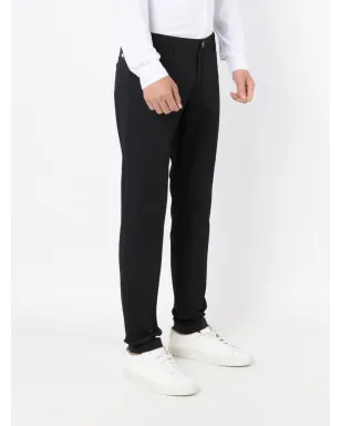 Armani Exchange ミッドライズ テーパードパンツ - ブラック - サムネイル3