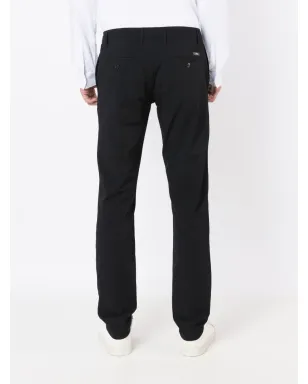 Armani Exchange ミッドライズ テーパードパンツ - ブラック - サムネイル4