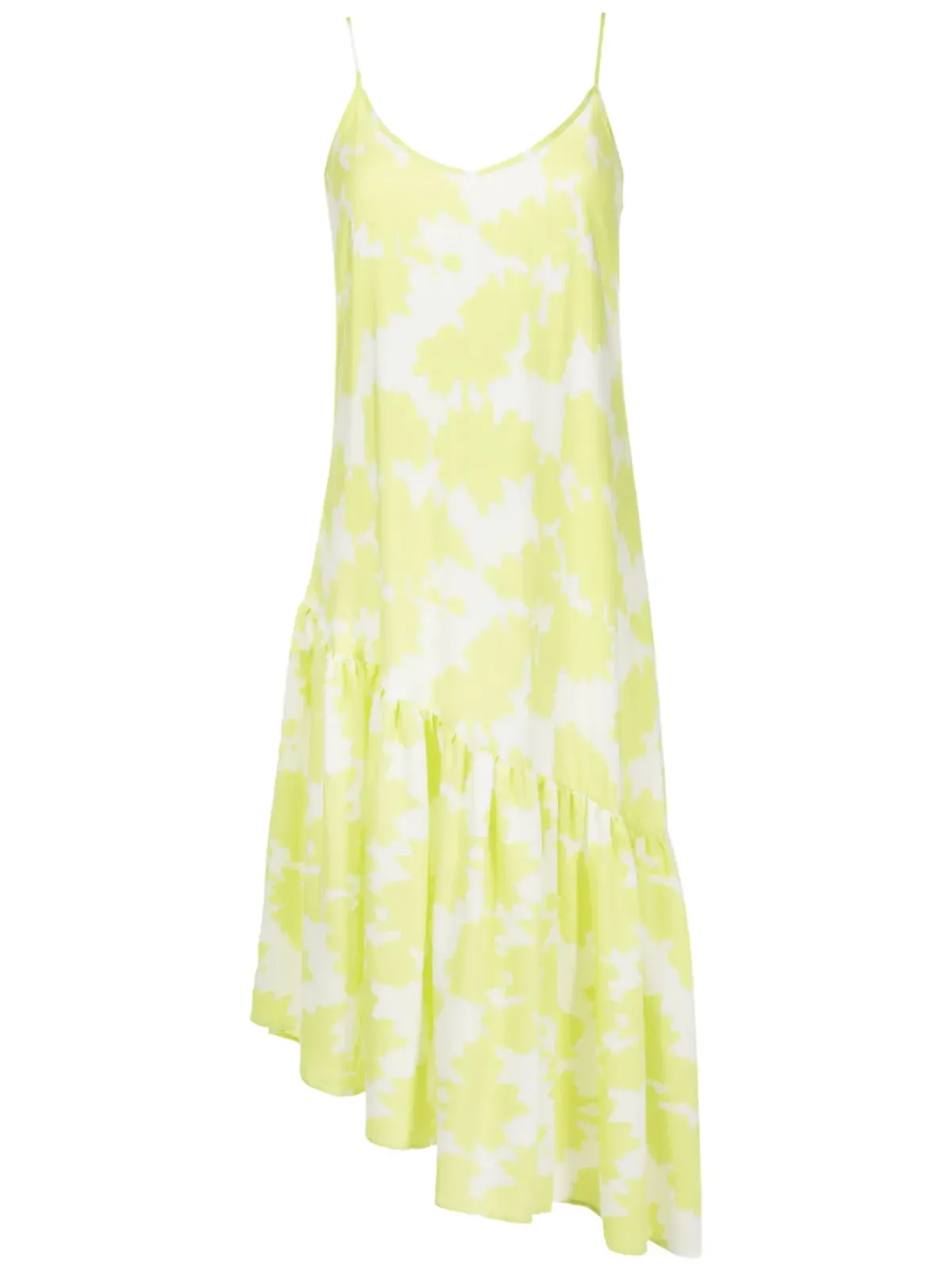 Armani Exchange 抽象プリント アシンメトリードレス - 画像1