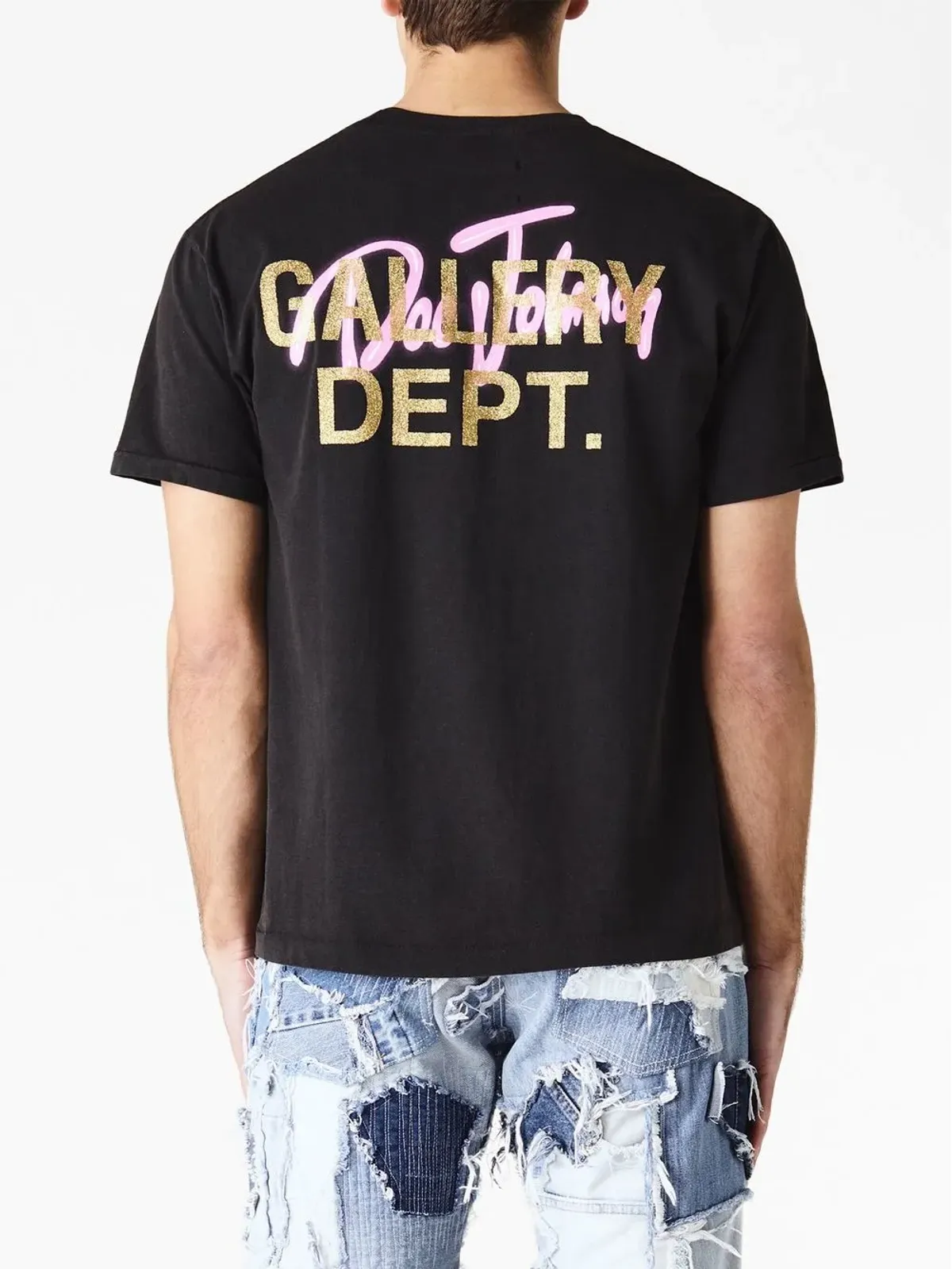 GALLERY DEPT. Body Cocktails ロゴプリント Tシャツ - 画像3