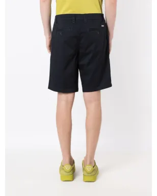 Armani Exchange ミッドライズ チノショーツ - ブルー - サムネイル4