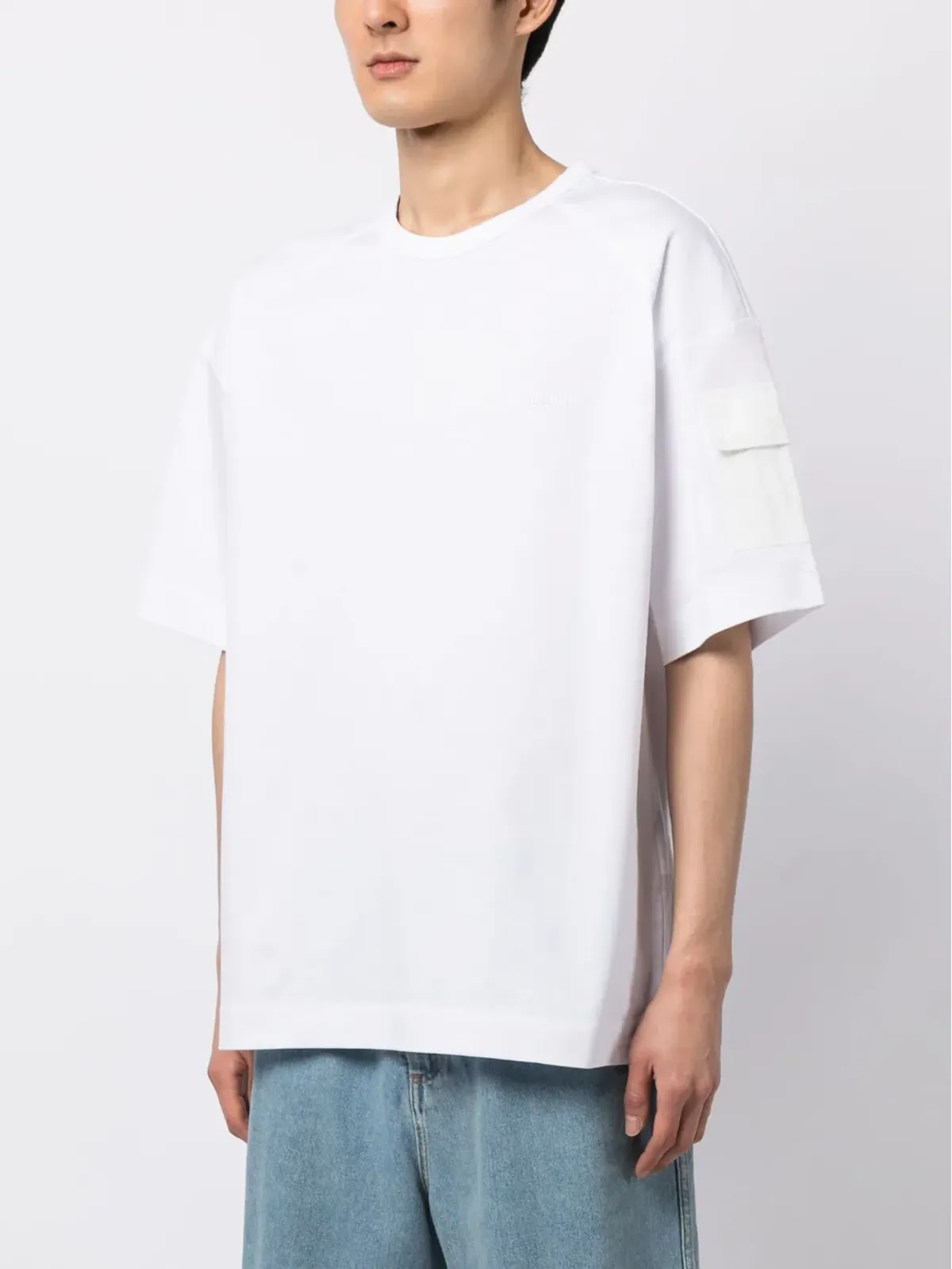 Juun.J 袖口ポケット付き コットンTシャツ - 画像3
