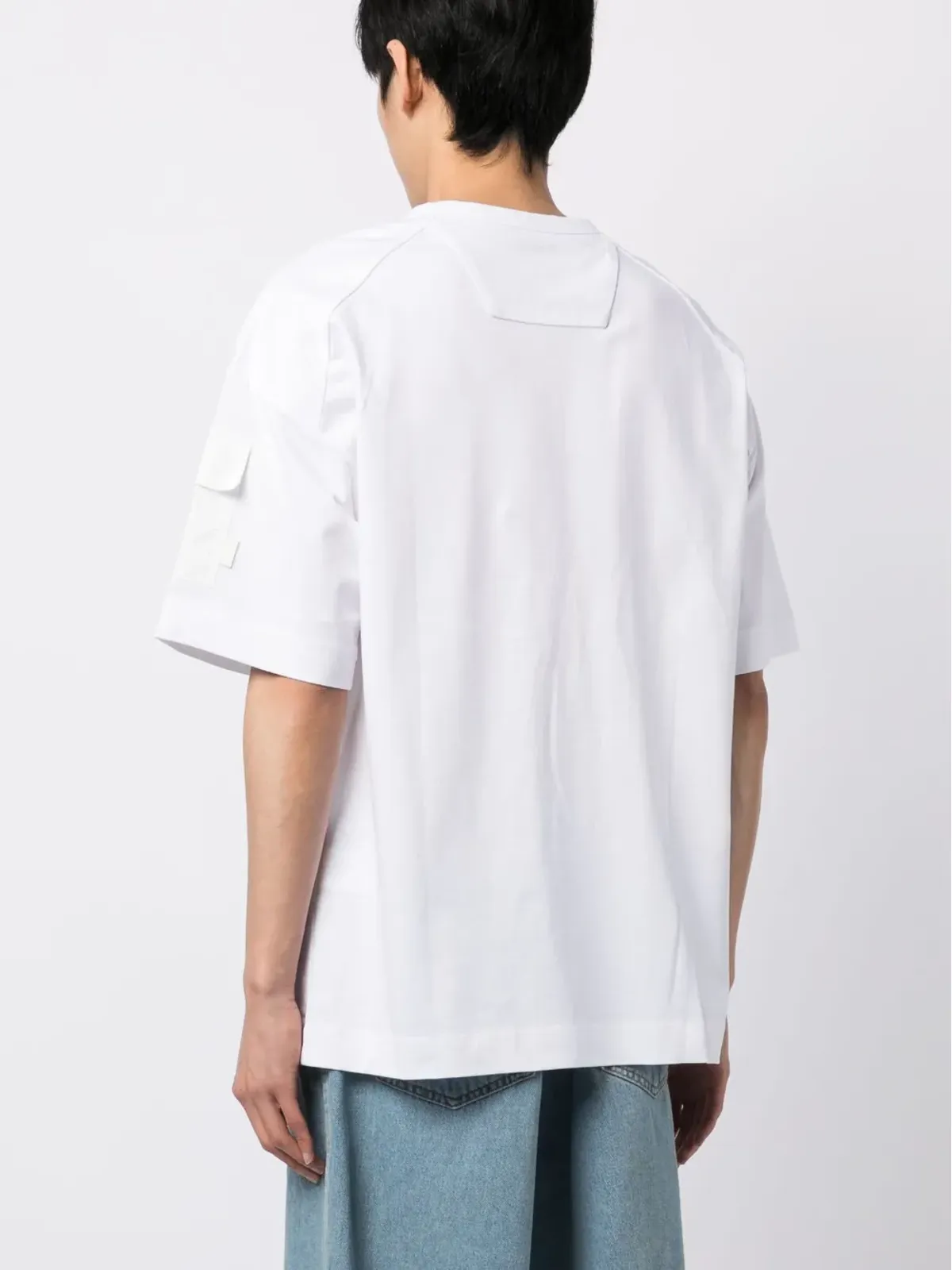 Juun.J 袖口ポケット付き コットンTシャツ - 画像4