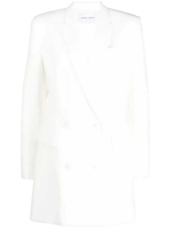 Prabal Gurung Prabal Gurung ダブルブレストフィットブレザーの商品画像