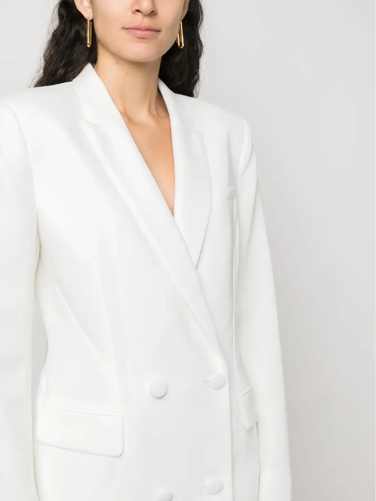 Prabal Gurung ダブルブレストフィットブレザー - 画像5