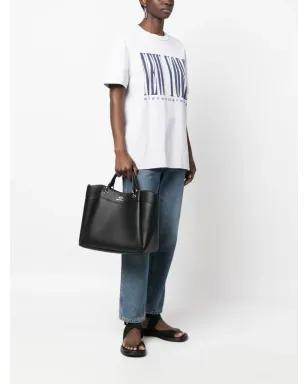 Armani Exchange ロゴスタンプ トートバッグ - サムネイル2