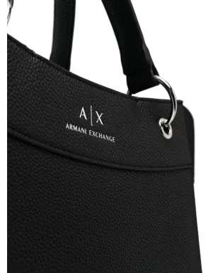 Armani Exchange ロゴスタンプ トートバッグ - サムネイル4