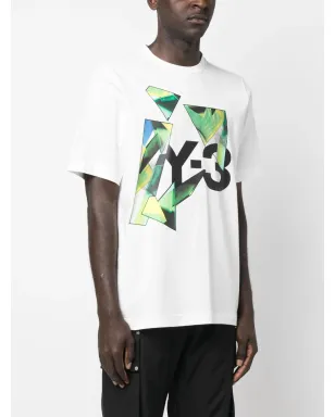 Y-3 ロゴプリント グラフィック Tシャツ - サムネイル3
