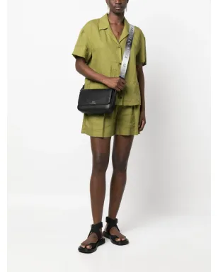 Armani Exchange ロゴプリント レザー クロスボディバッグ - サムネイル2